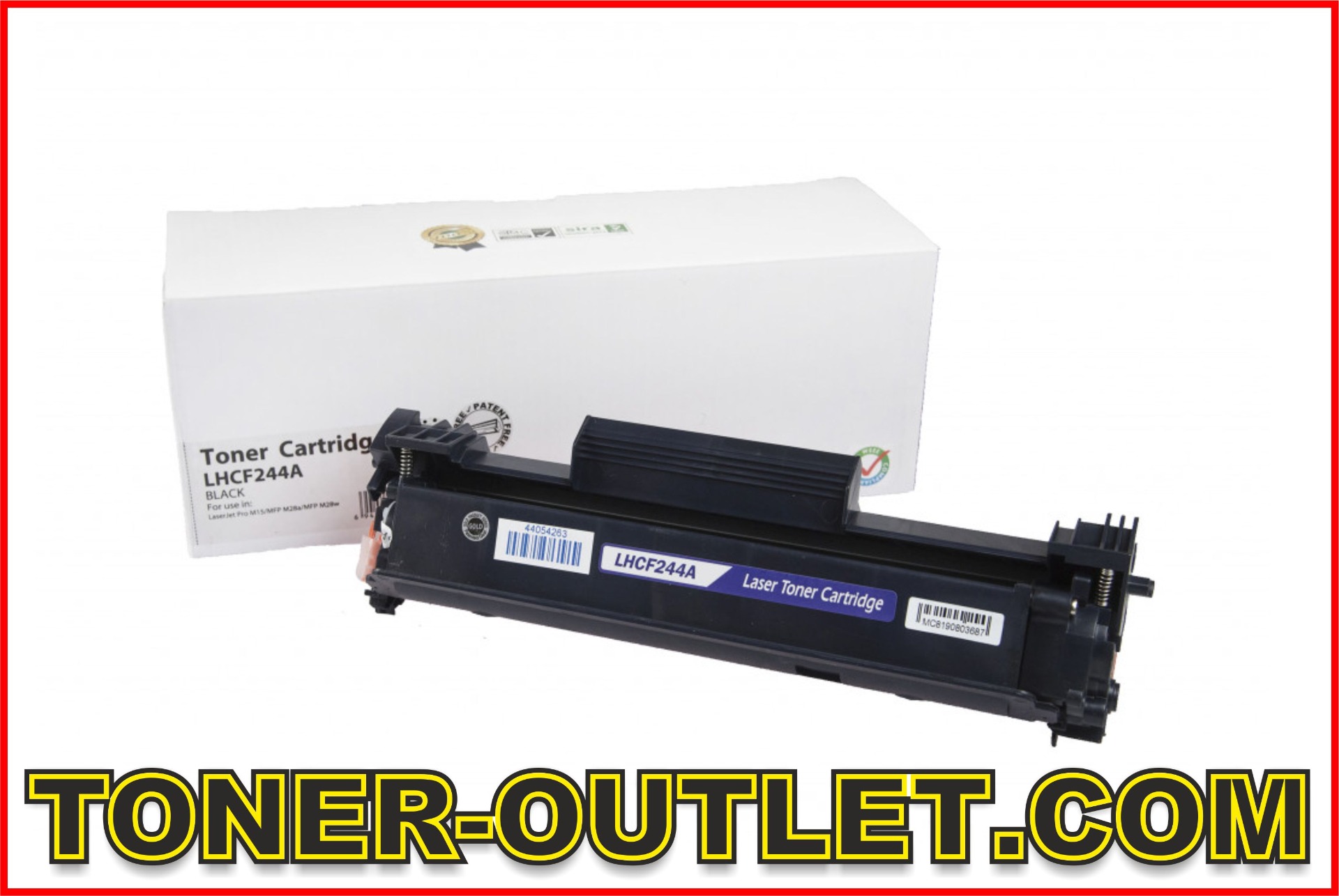 Toner HP CF244A / CF-244A / 44A toner-cartridge-boja BLACK, zamjenski